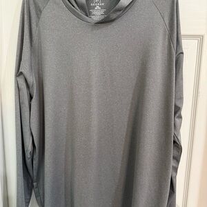 George Men's UPF50+ Charcoal Long Sleeve Tee